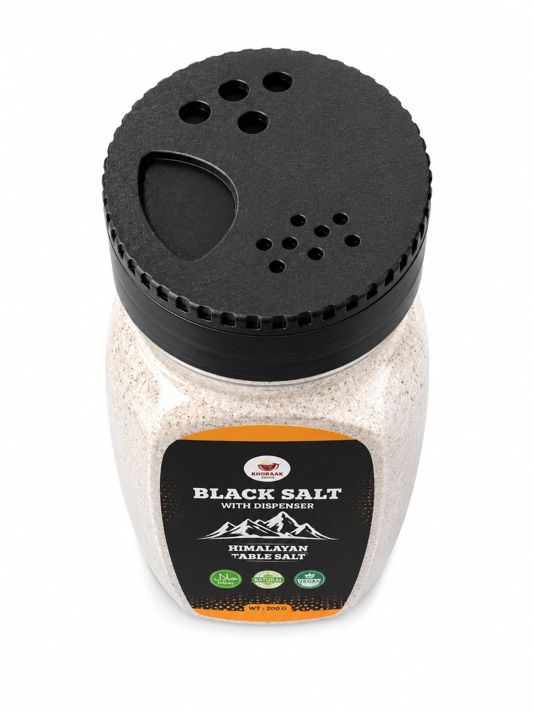 Khoraak Foods Black Table Salt 200g